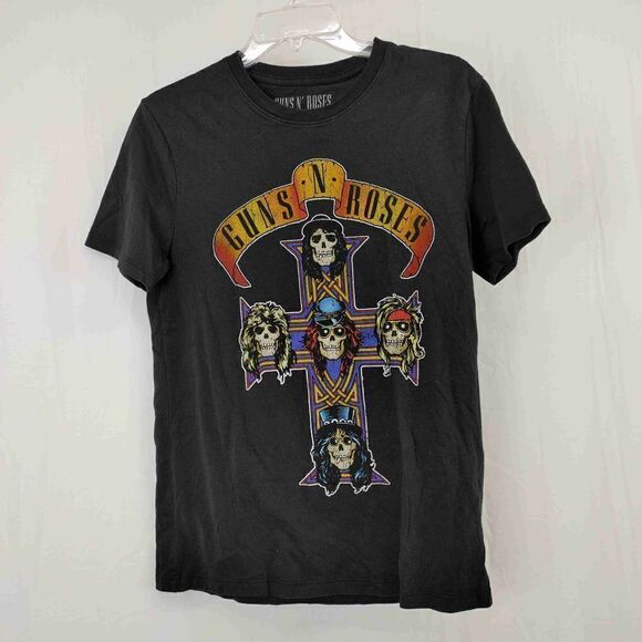 Guns N' Roses Appetite For Destruction Cross Official T-Shirt Adult Size S Black - Picture 1 of 4